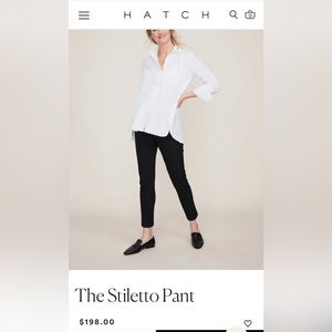 HATCH maternity stiletto pants